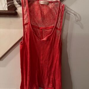 Altar'd State Vibrant Red Tank Top